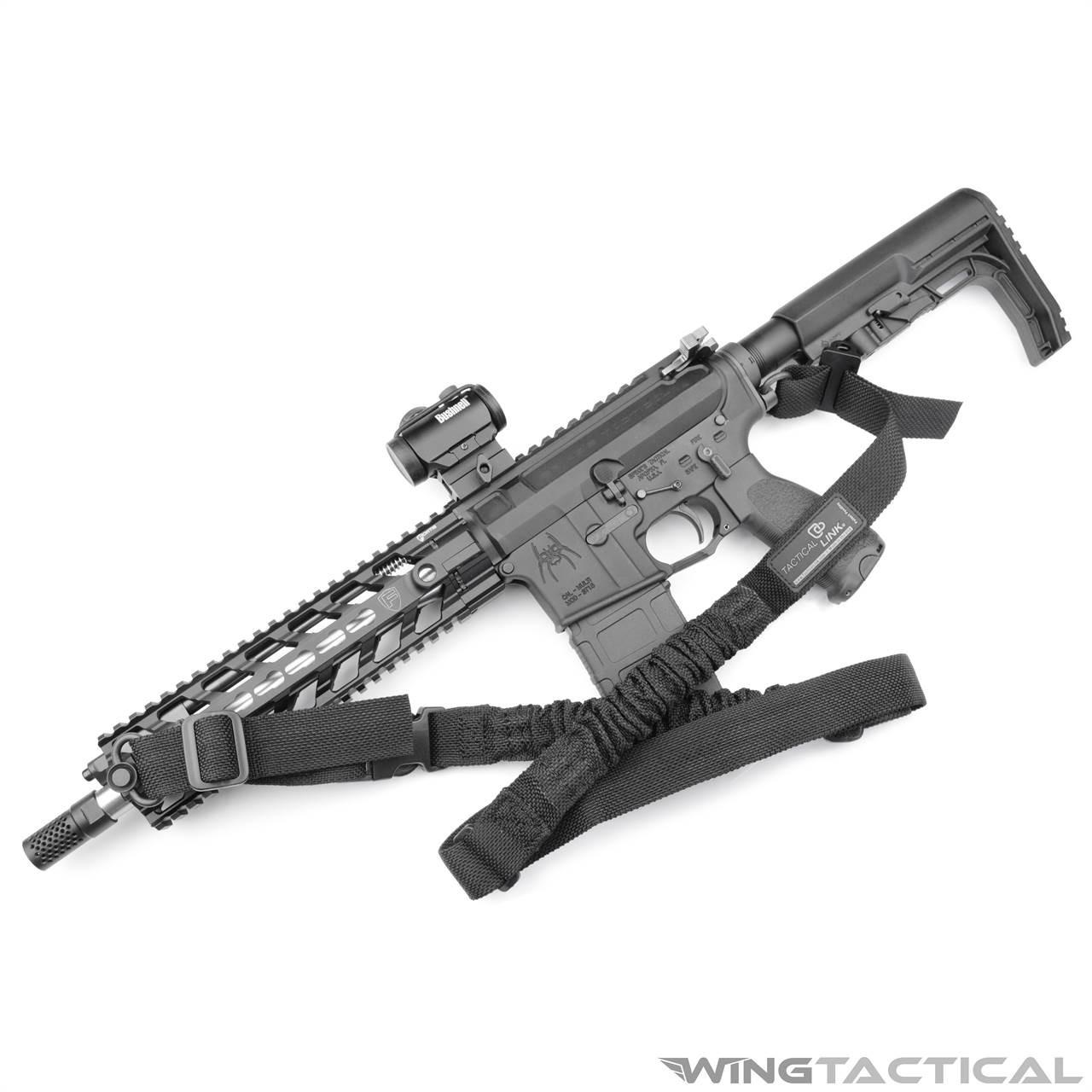 実物ブッシュネルTRS-25 TACTICAL RED DOT W/RISER Bushnell TRS-25 Hi-Rise AR Optics | AR15 Red Dot | Wing Tactical