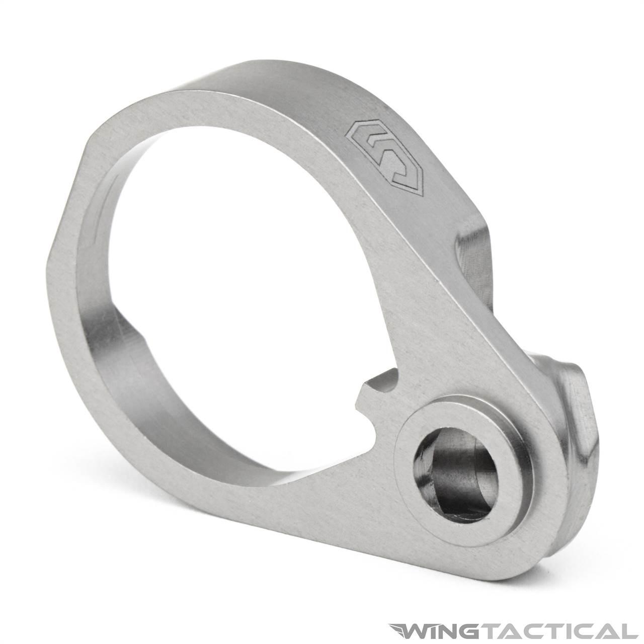 PHASE 5. Sloped Quick Disconnect End Plate -Grey- Phase 5 Tactical Sloped QD End Plate | Wing Tactical