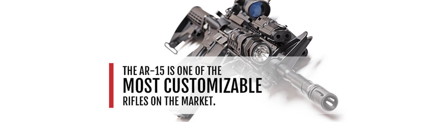 AR-15 customization banner