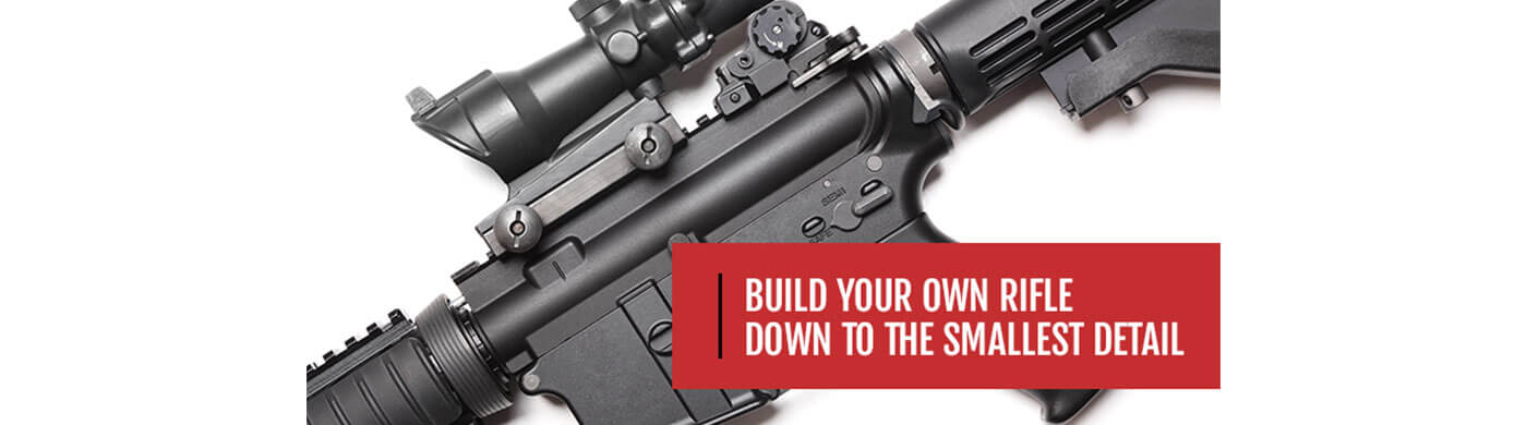 “Build your own rifle” banner