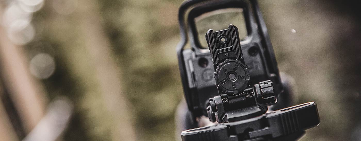 Looking Through the Magpul MUBS PRO LR Rear Sight