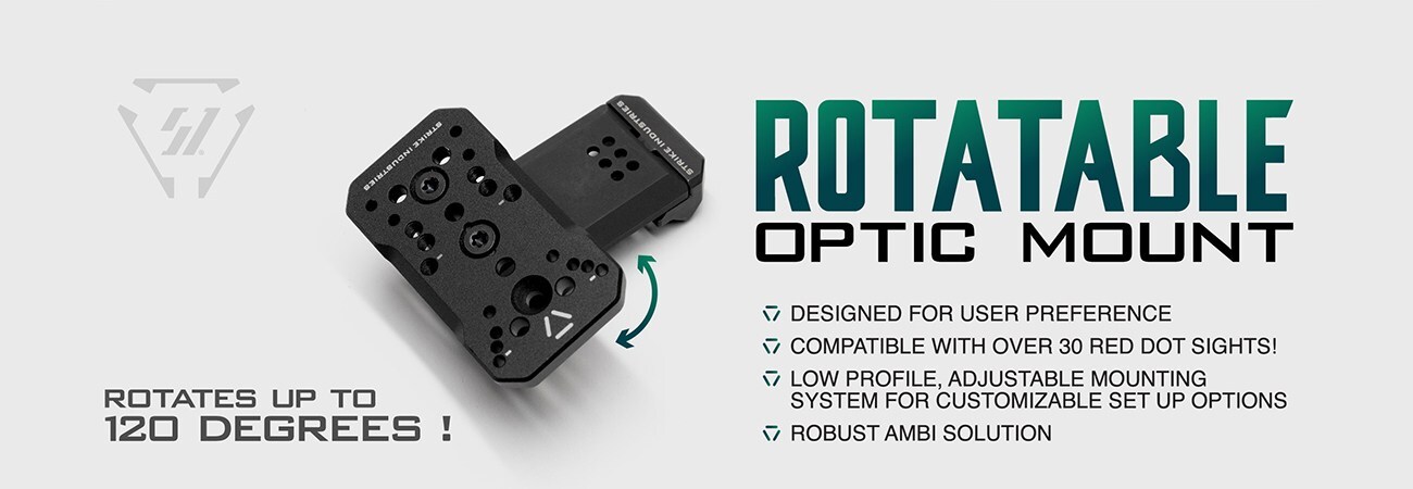 Strike Rotatable Optic Mount Banner
