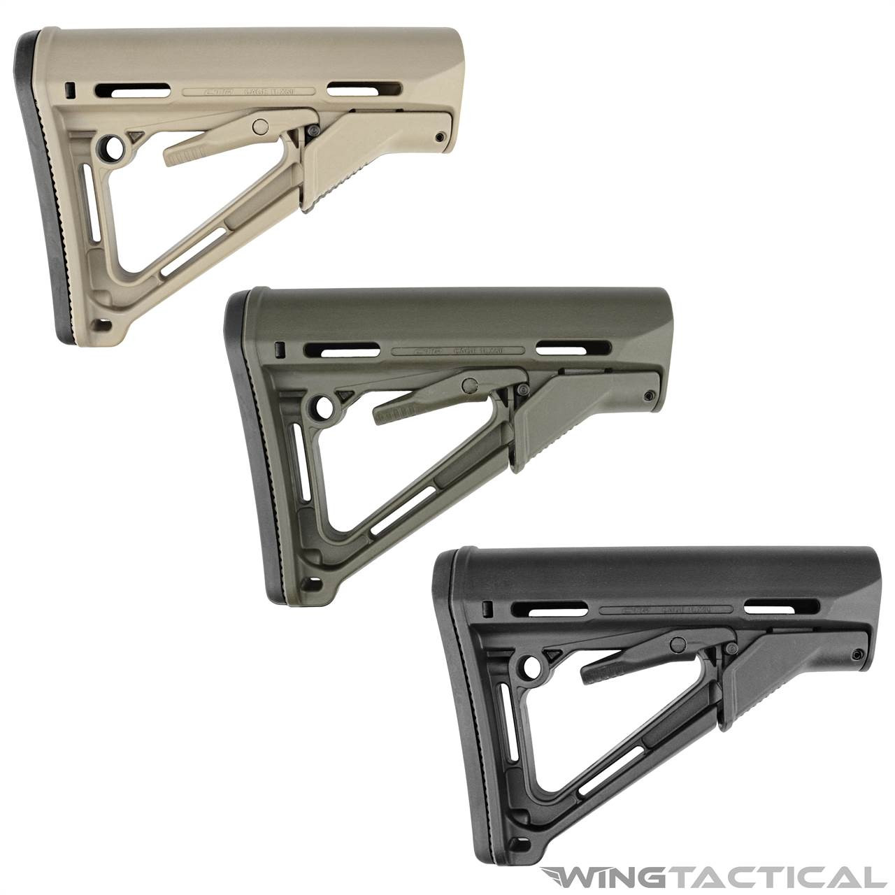 Magpul CTR Stock | CTR Buttstock - MAG310 | Wing Tactical