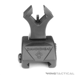 Diamondhead Diamond Polymer Flip-Up Front Sight w/ NiteBrite