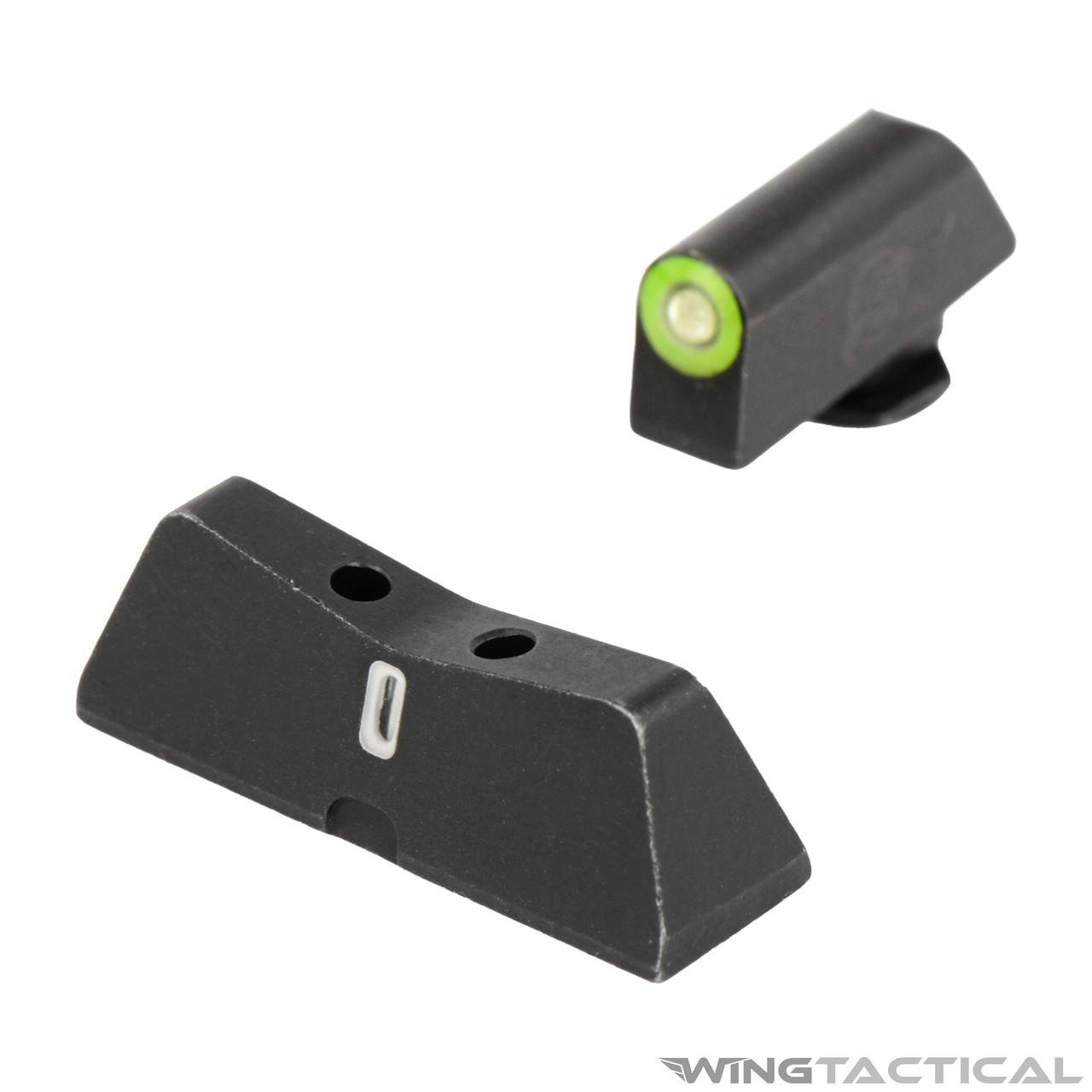 trijicon vs glock night sights