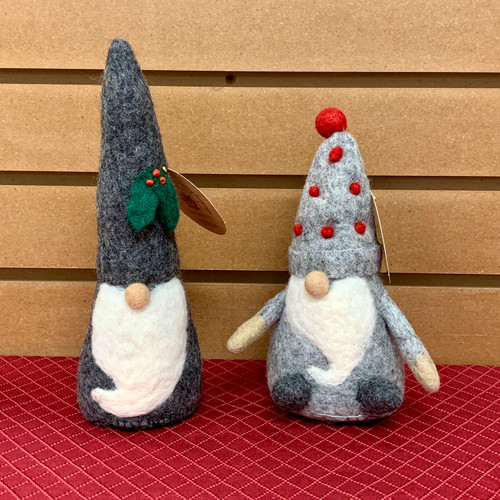 Felted Holiday Gnomes