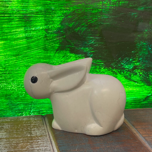 Natural Soapstone  Bunny Rabbit