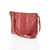 Red Braided Crossbody Leather Bag