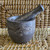 Mortar Pestle Etched Gorara