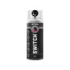 Switch 5 in 1 Nozzle Multi Surface Topcoat Decorative Spray Paint Aerosol 400ml Black Gloss Finish