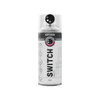 Switch 5 in 1 Nozzle Multi Surface Topcoat Decorative Spray Paint Aerosol 400ml White Matt Finish