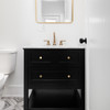 Bathroom Wood & Cabinet Paint, Matt Finish - BLACK SAND