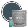 Floor Tile Paint, Matt Finish - Evening Blue 2.5L