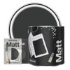 Washable Matt Wall Paint - NATURAL CHARCOAL (BLACK)