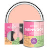 Interior Wood Paint, Satinwood - Happy As A Clam