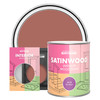 Interior Wood Paint, Satinwood - Salmon