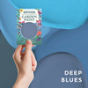 Garden Paint Samples - Deep Blues Tester Box