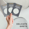 Kitchen Cupboard Paint Samples - Delicate Greys Tester Box