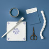 Kitchen Tile Paint Samples - Deep Blues Tester Box