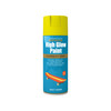 Rust-Oleum High Glow Spray Paint, Fluorescent Matt Finish - Yellow 400ml