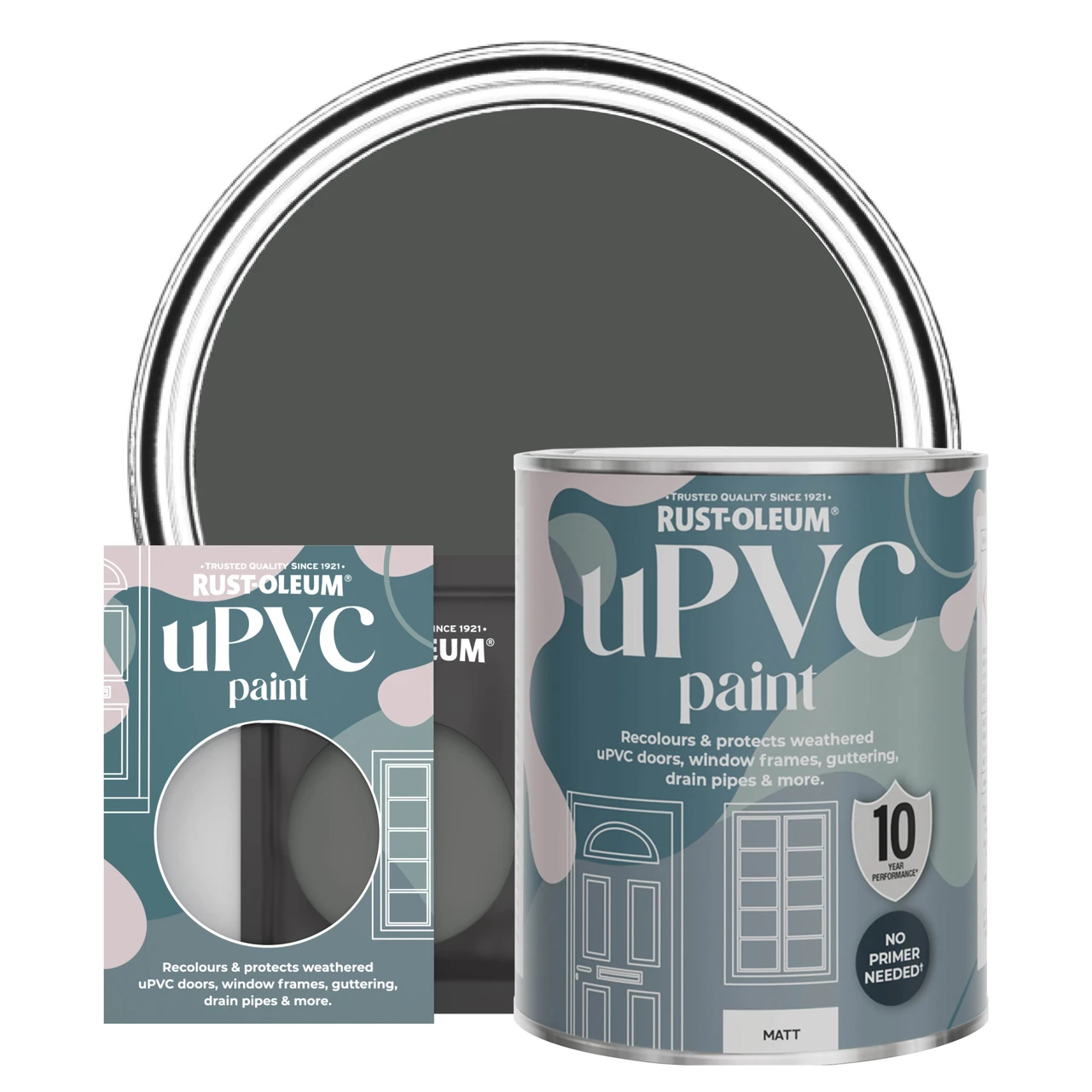 Anthracite uPVC Paint Matt Grey Finish | Rust-Oleum