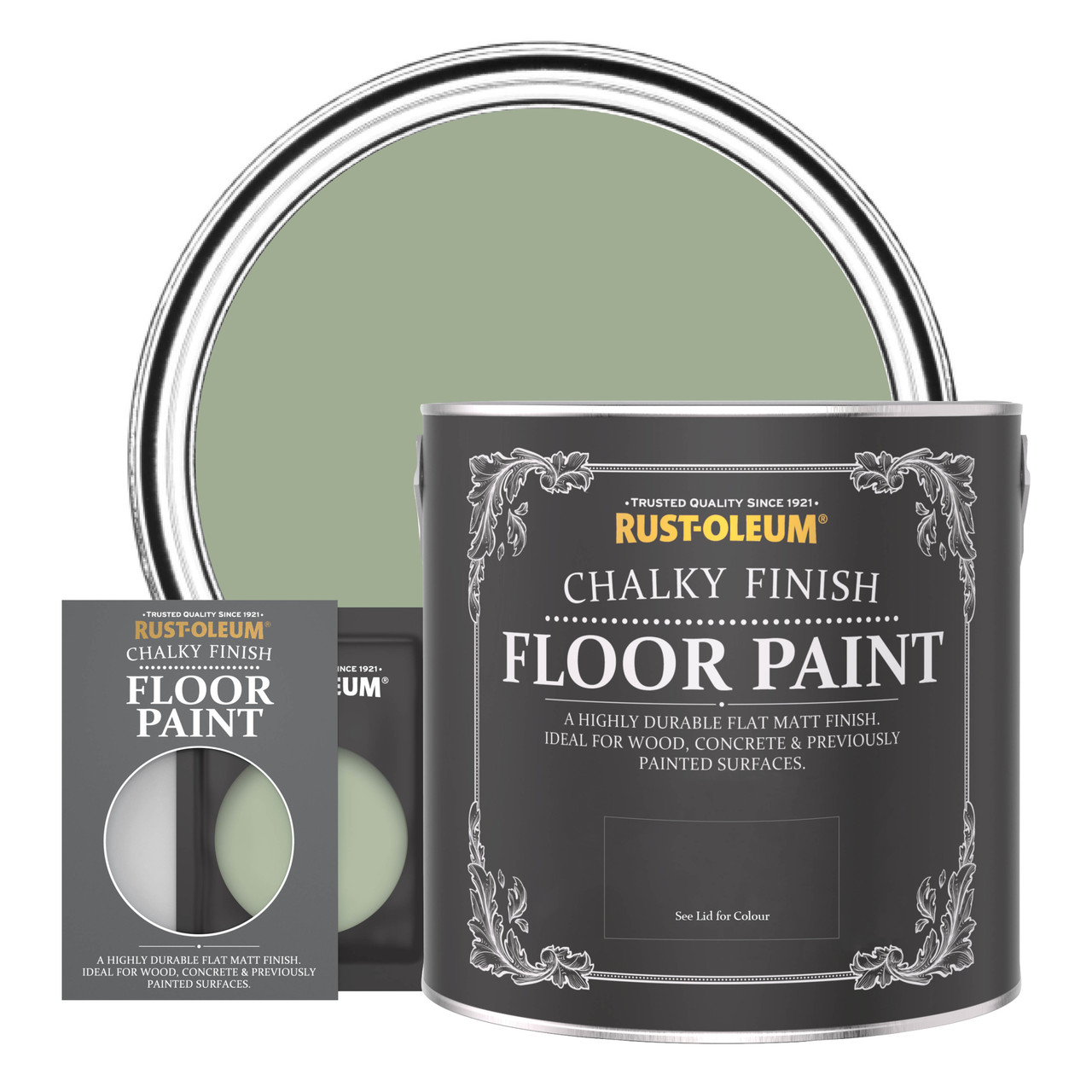 Bramwell Garden Paint Matt Green RustOleum