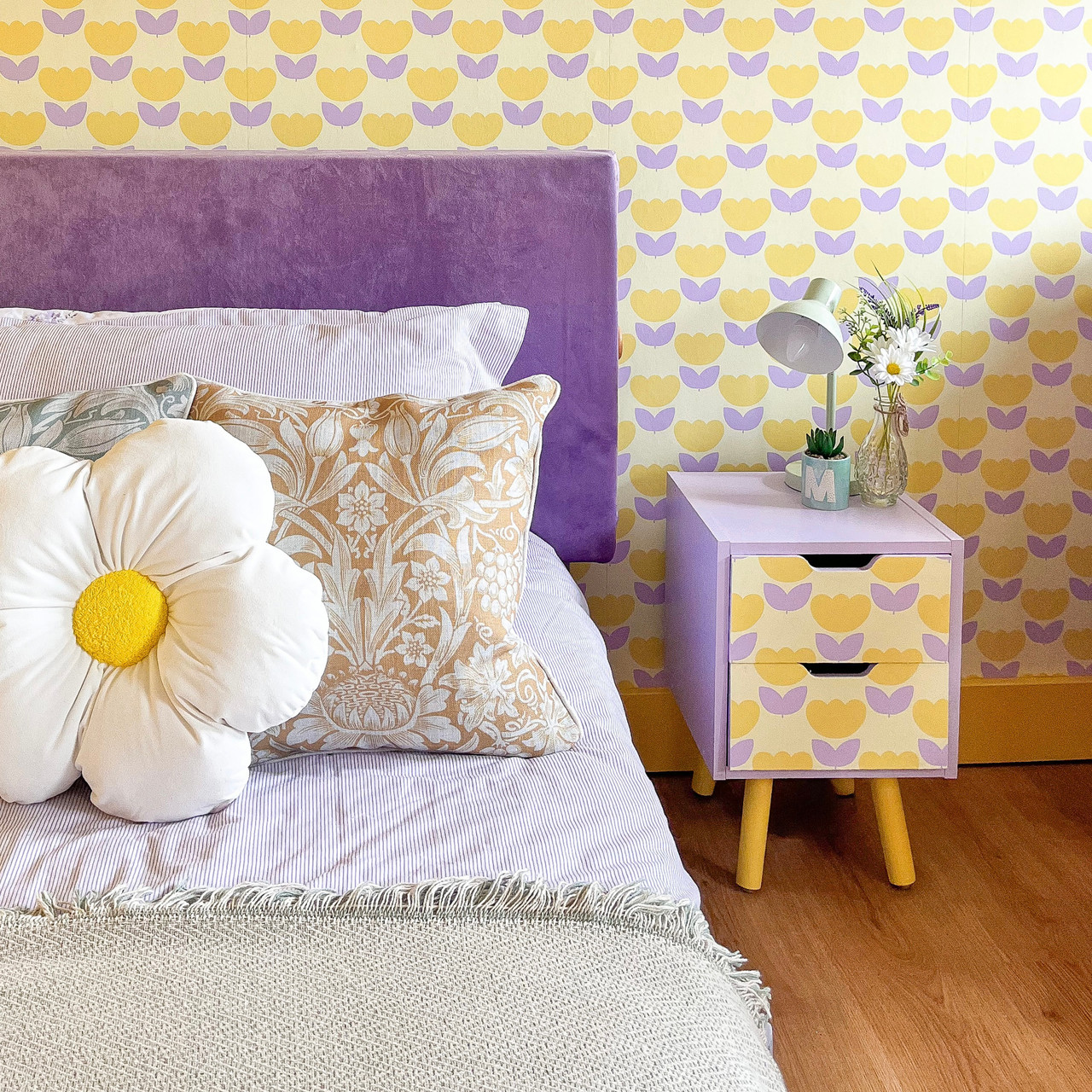 Violet Macaroon Furniture Trim Paint Satin Purple Finish