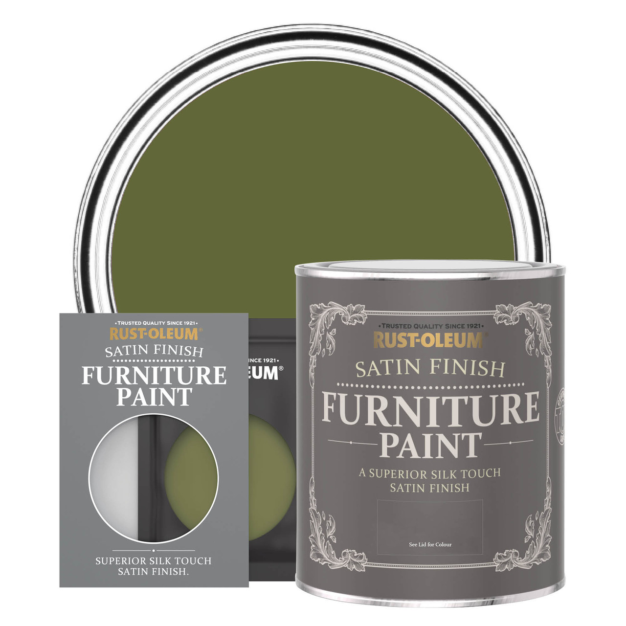 Jasper Furniture & Trim Paint - Satin Green Finish