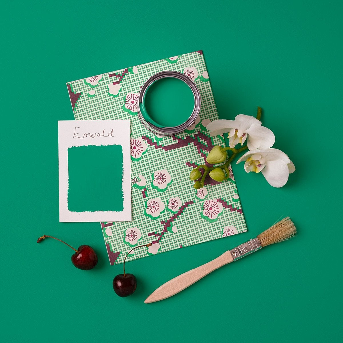 Emerald Bathroom Wall & Ceiling Paint - Matt Green