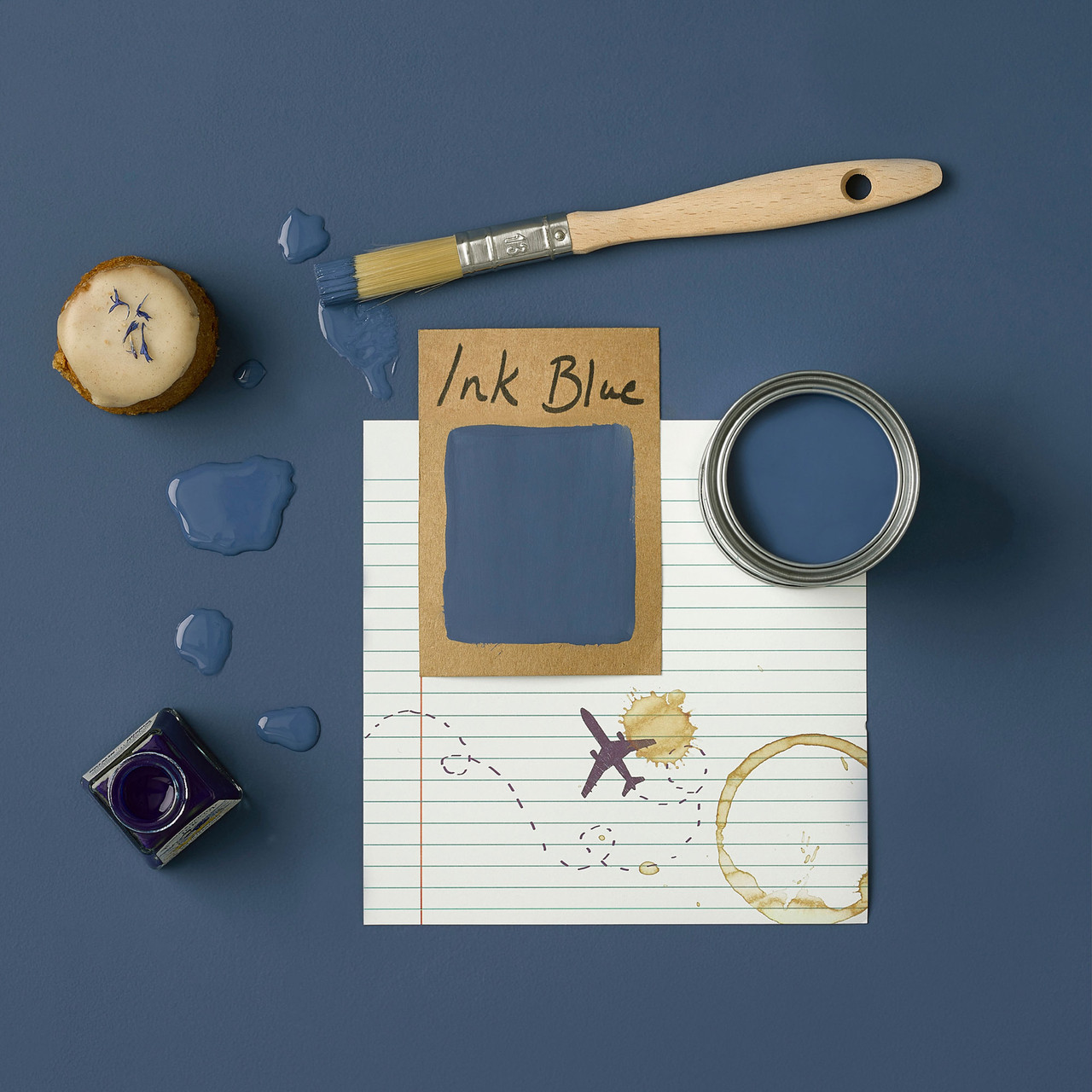 Ink Blue Furniture Paint Chalky Finish Blue