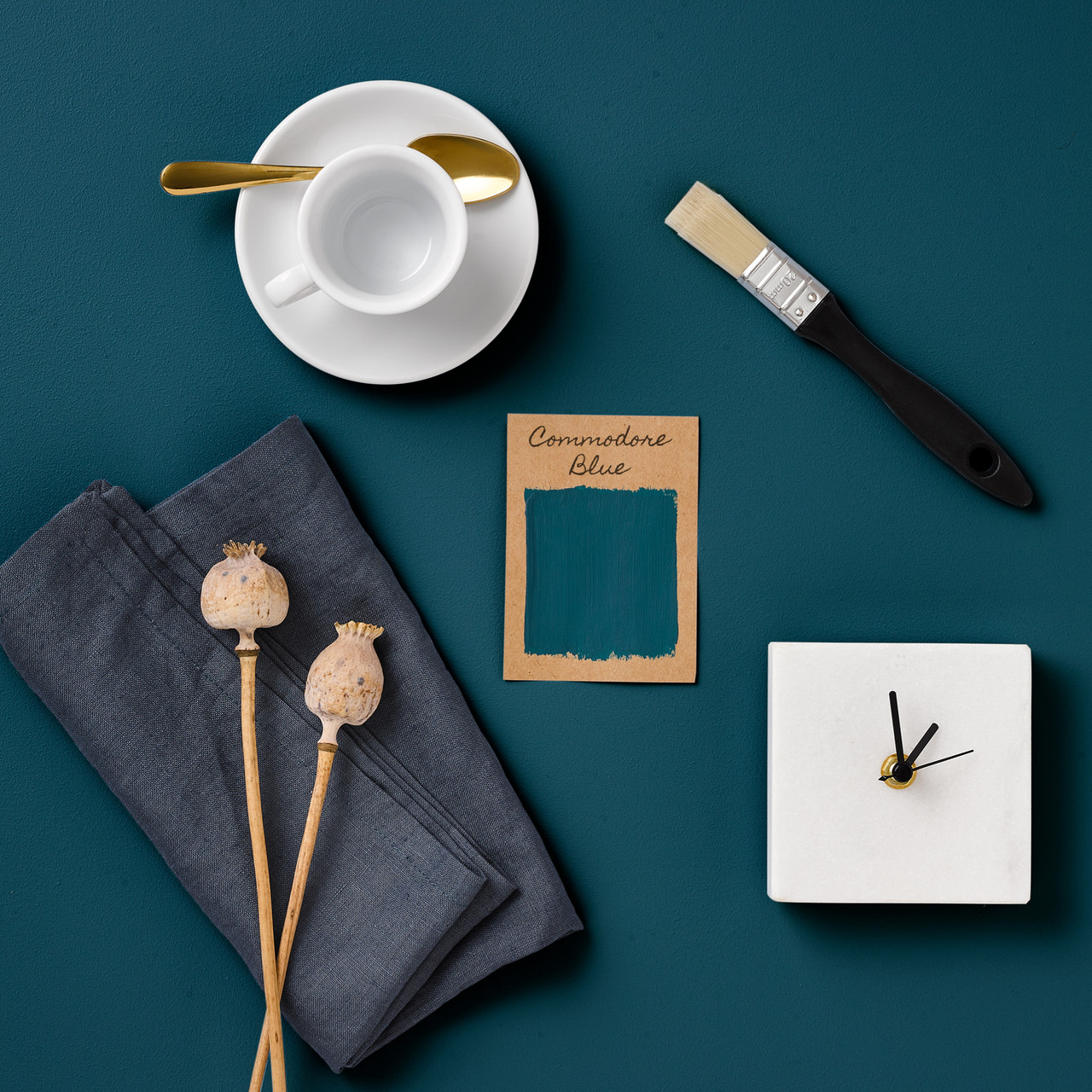 Wall & Ceiling Matt Emulsion Paint Samples - Deep Blues Tester Box