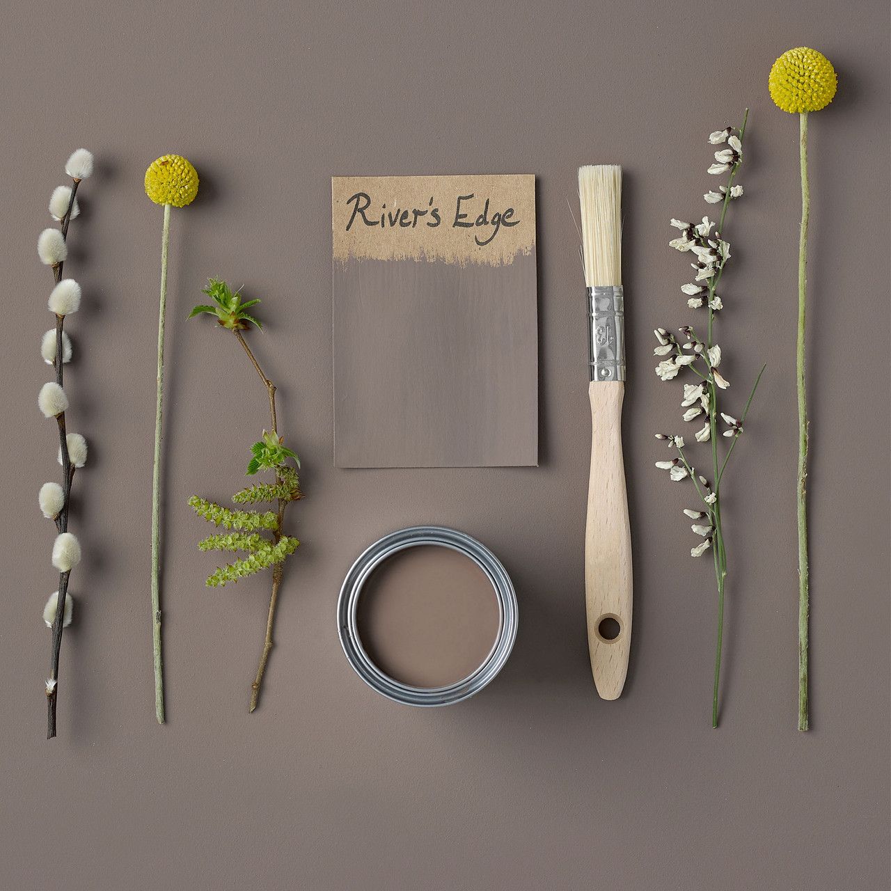 Washable Matt Floor Tile Paint - River's Edge 2.5L - Rust-oleum