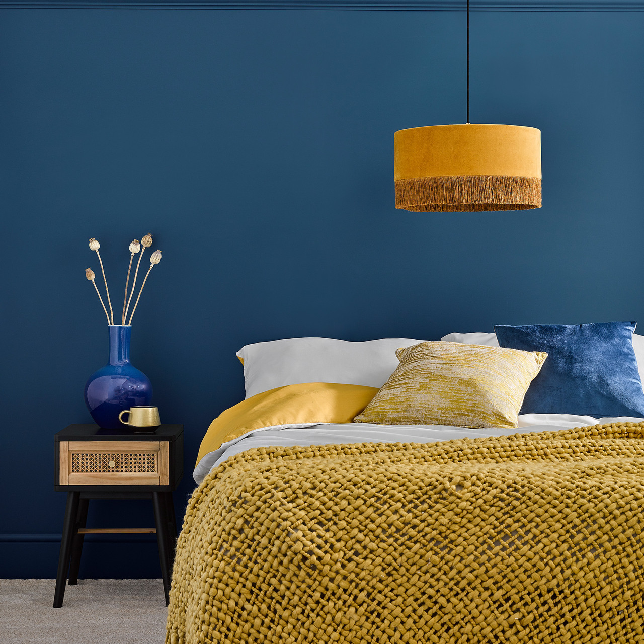 Washable Matt Wall Paint COBALT Rustoleum