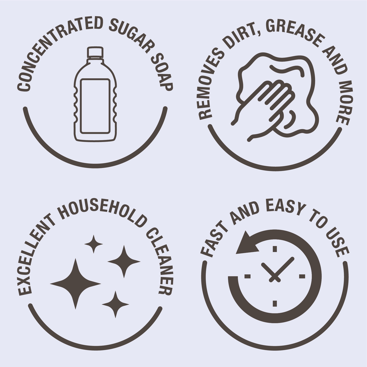 Barrettine Sugar Soap Concentrate 500ml - PACK (12) - Office Shop Direct