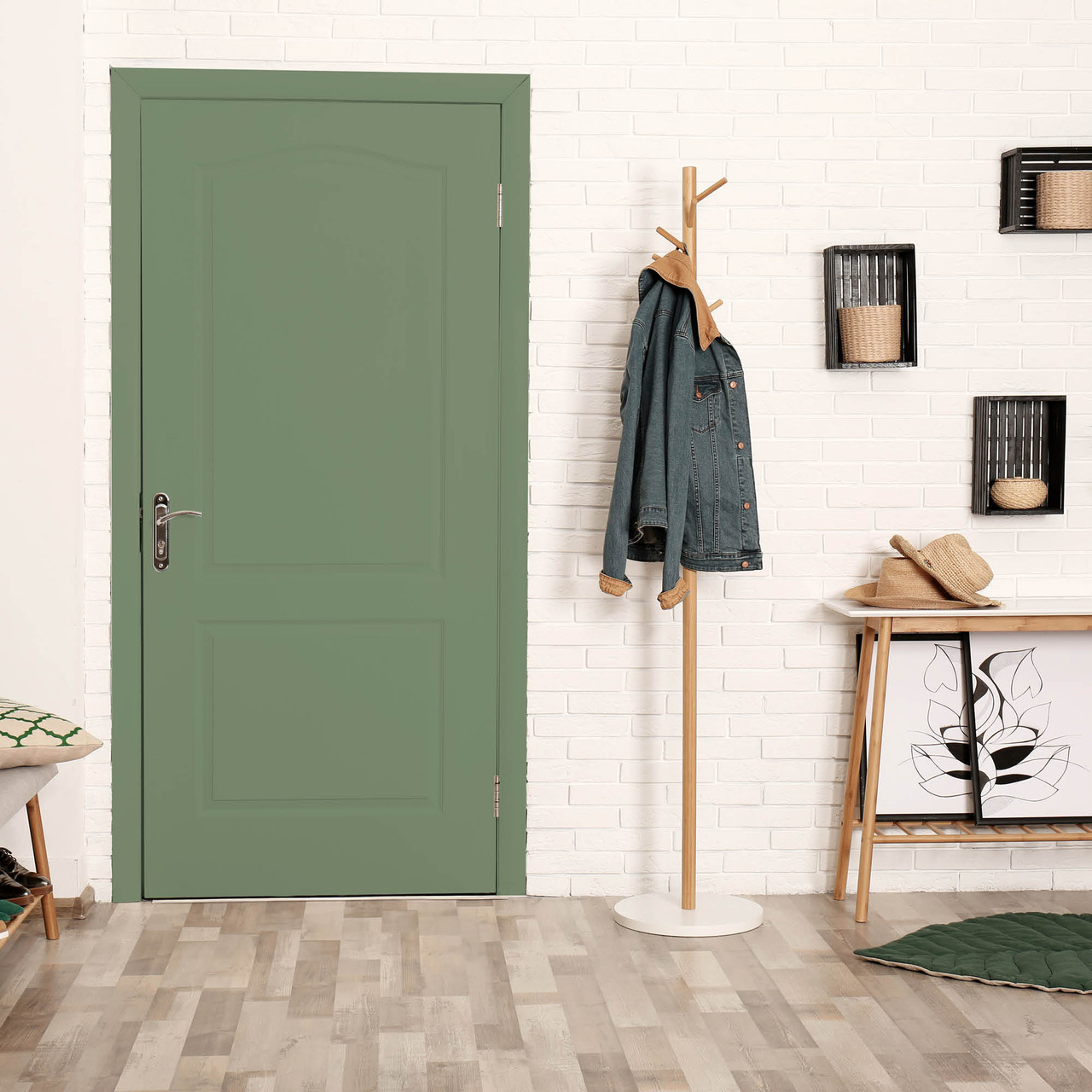 Interior Wood Paint, Satinwood All Green Rustoleum