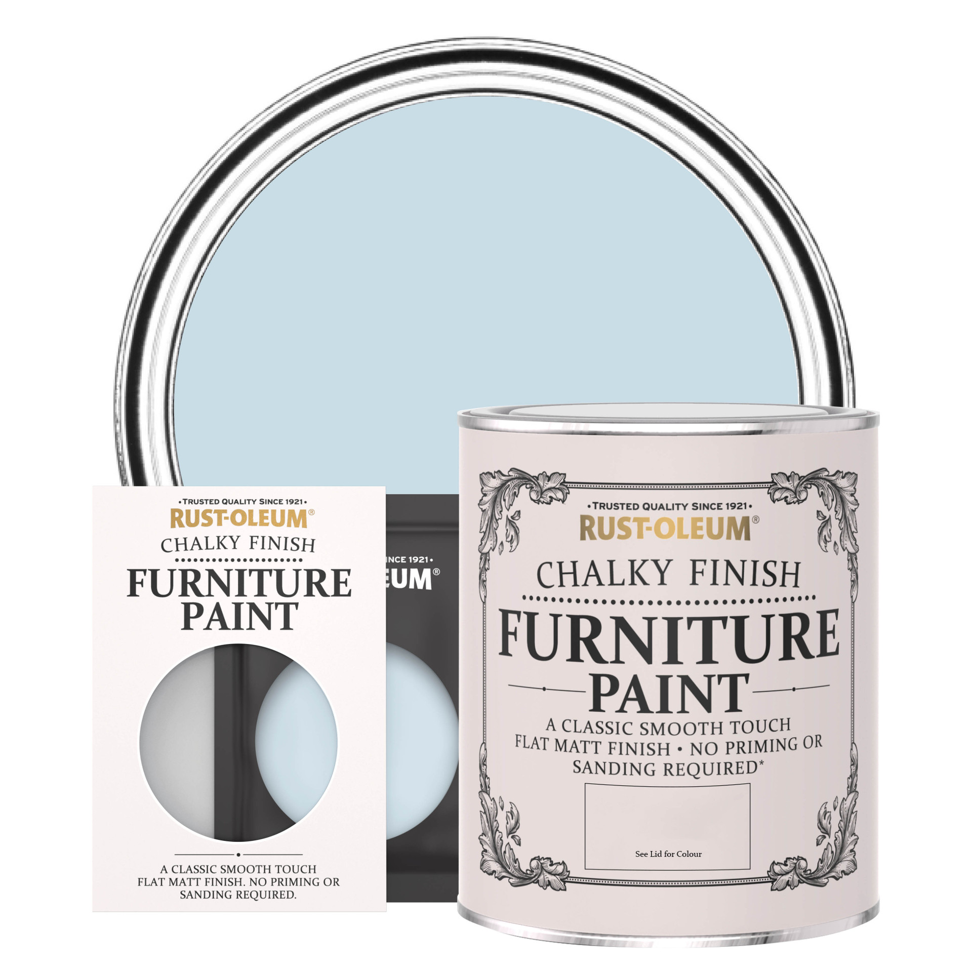 Marcella Furniture Paint Chalky Finish Blue