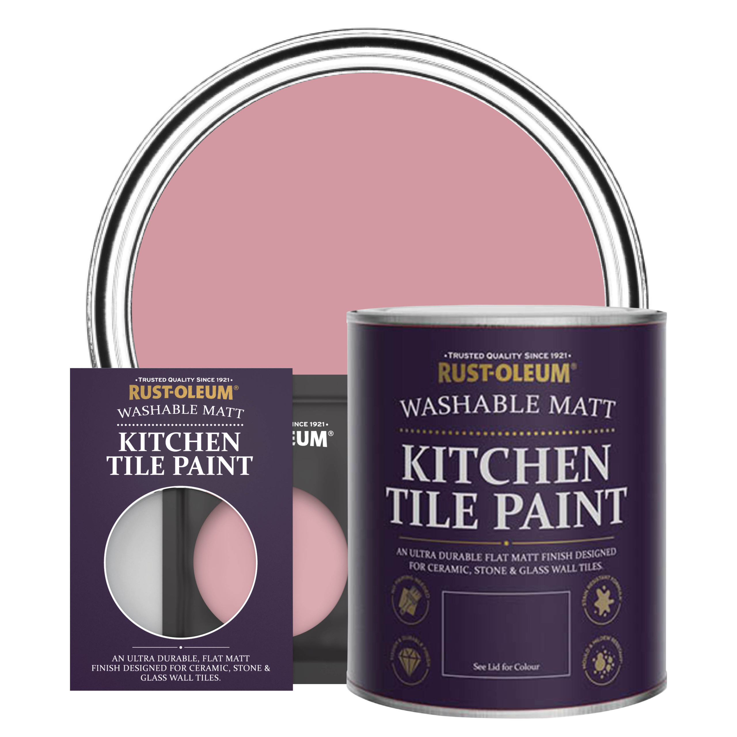 Dusky Pink Garden Paint Matt Pink RustOleum
