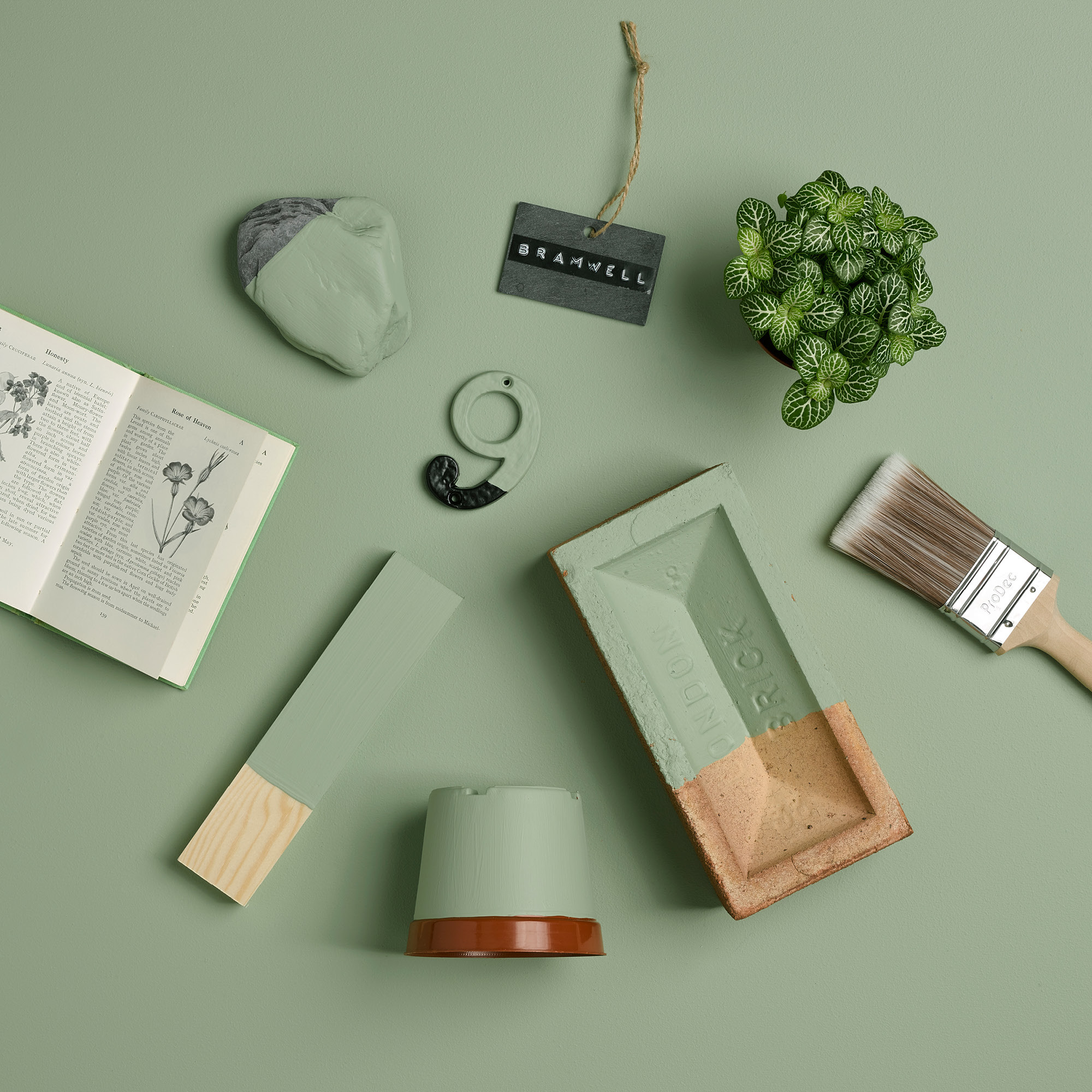 Bramwell Garden Paint Matt Green RustOleum