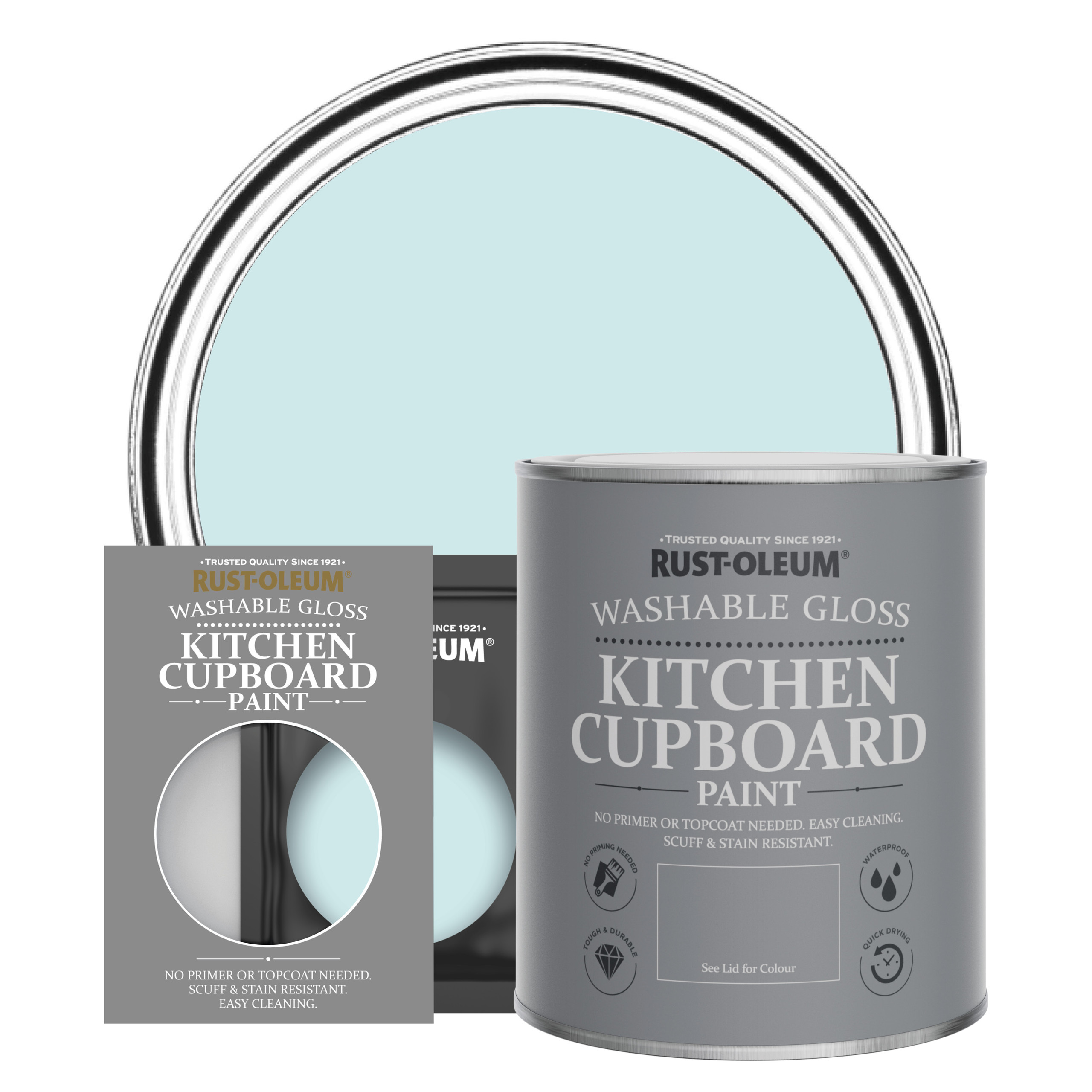 Duck Egg Kitchen Cupboard Paint Matt Blue Finish — free download