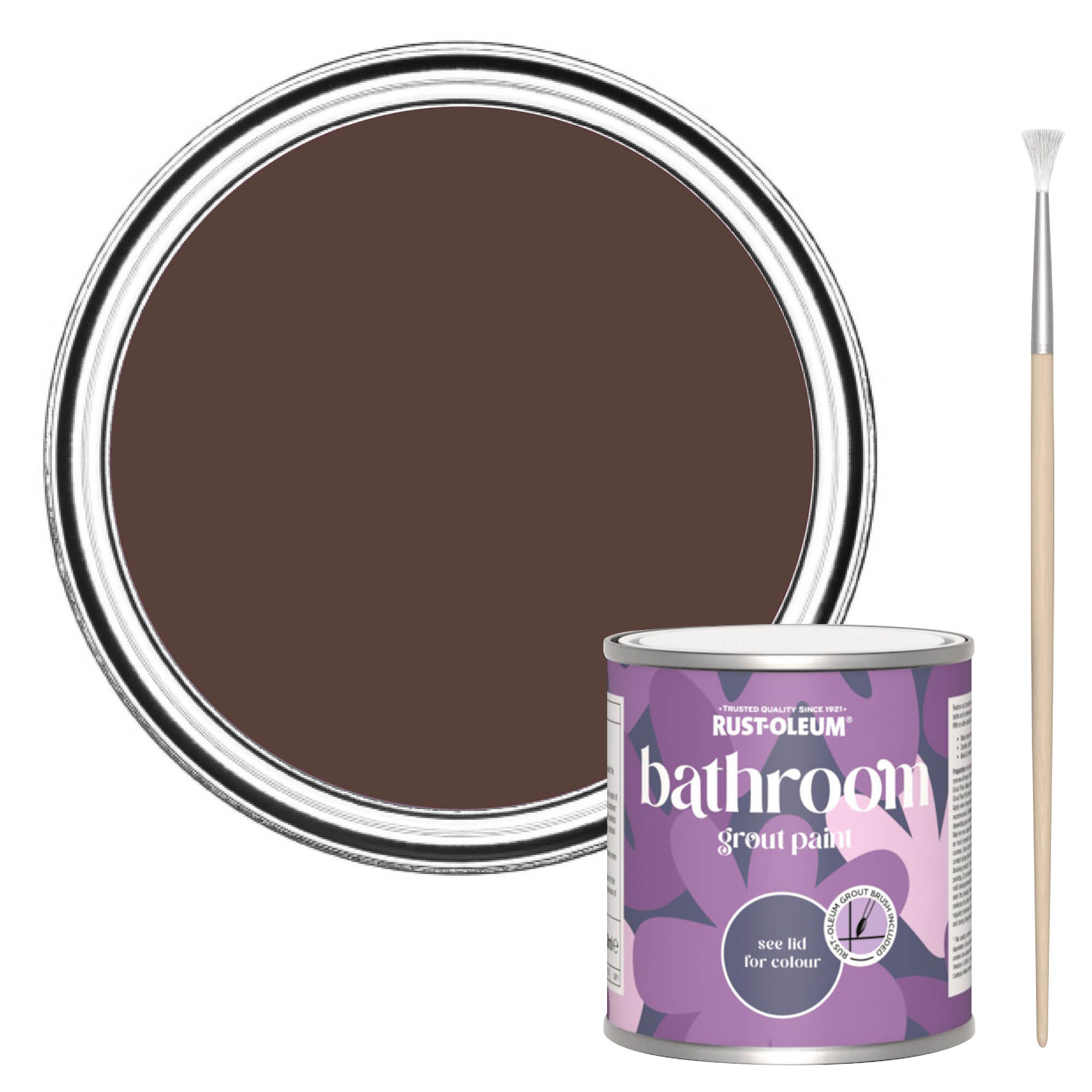 Bathroom Grout Paint - Gold 250ml - Rust-oleum UK