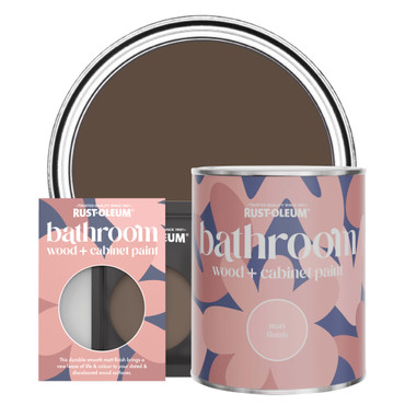 Bathroom Wood & Cabinet Paint, Matt Finish - Coffee Bean