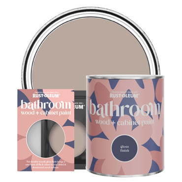 Bathroom Wood & Cabinet Paint, Gloss Finish - Oatfield