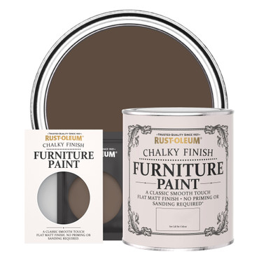 Chalky Furniture Paint - Coffee Bean