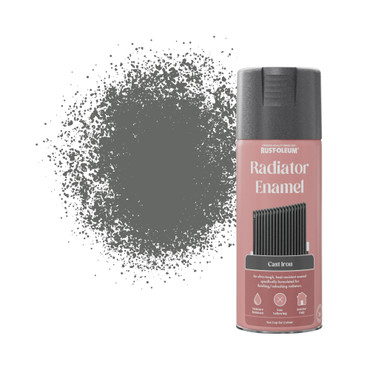 Radiator Enamel Spray Paint, Cast Iron 400ml