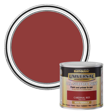 UNIVERSAL GLOSS CARDINAL RED 250ML