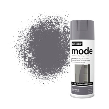 Mode Ultra High Gloss Spray Paint - Charcoal 400ml