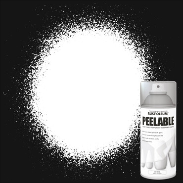 Peelable Spray Paint, Matt Finish - White 150ml