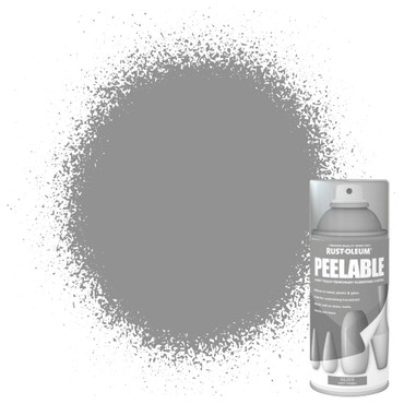 Peelable Spray Paint, Matt Finish - Silver 150ml