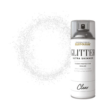 Ultra Shimmer Glitter Spray Protective Sealer, Clear 400ml