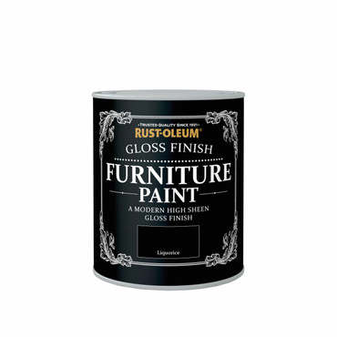 Rust-Oleum Gloss Furniture Paint - Liquorice